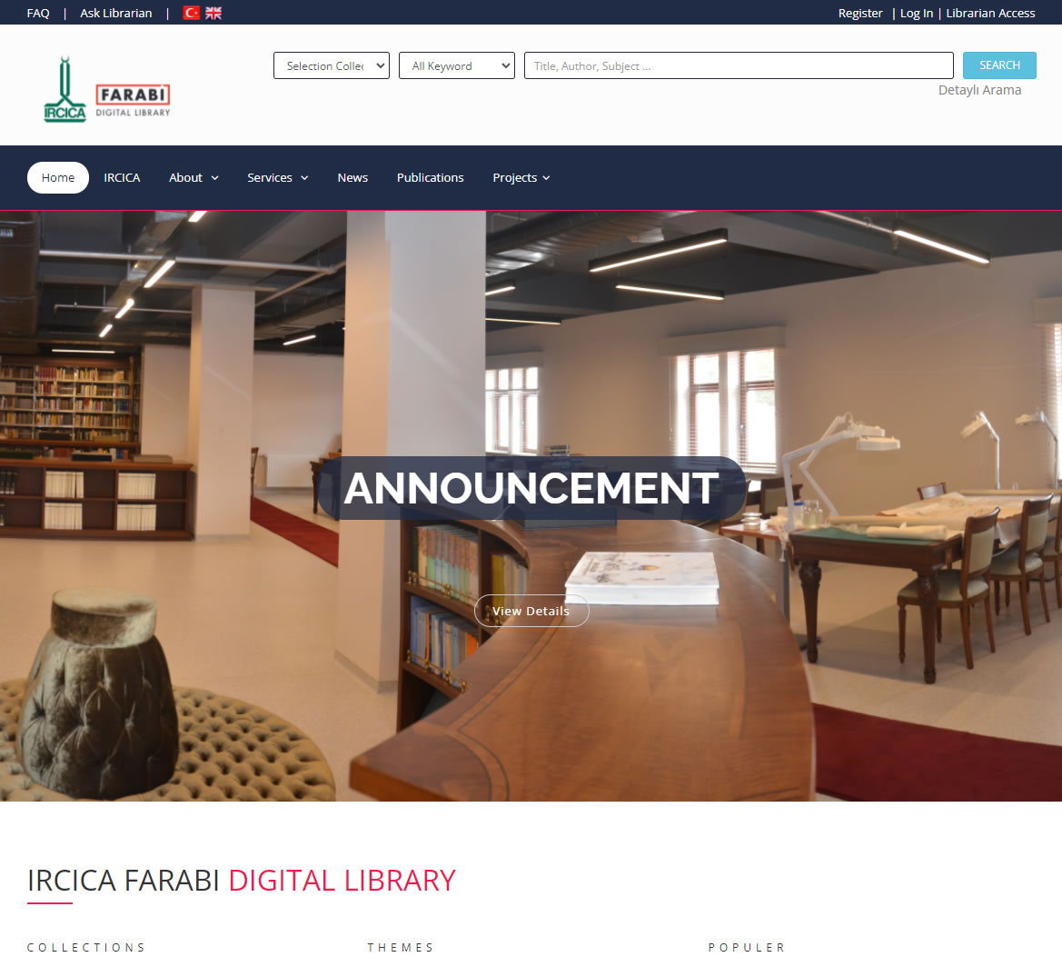 IRCICA Farabi Digital Library
