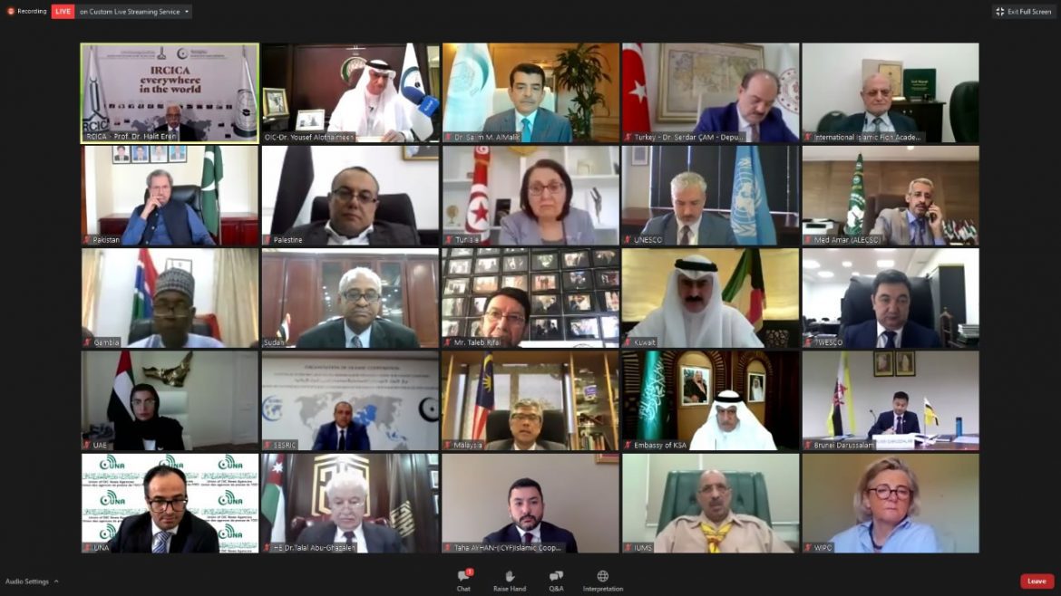 Address Of Prof Dr Halit Eren At The Extraordinary Virtual Conference Of Culture Ministers On Sustainability Of Cultural Action In The Face Of Crises Covid 19