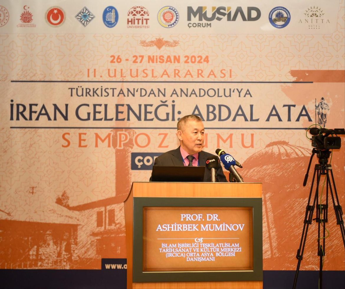 ircicas-scholar-prof-ashirbek-muminov-presented-a-research-paper-at-the-second-international-symposium-the-wisdom-tradition-from-turkestan-to-anatolia-abdal-ata